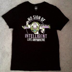 Toy Story Pixar Buzz Lightyear Black Shirt